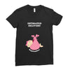 Estimated Delivery September Baby Girl Ladies Fitted T-Shirt