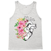 Heart And Flowers Tank Top