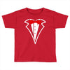 tuxedo bow Toddler T-shirt