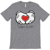 mickey et l'amour en T-Shirt