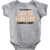 This Is What a Cancer Survivor Looks Like Baby Bodysuit