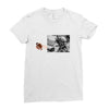 Football Statue Ladies Fitted T-Shirt