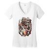 nightmare de los muertos Women's V-Neck T-Shirt