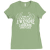 this is what an awesome gardener looks like Ladies Fitted T-Shirt