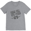 drinks well with others V-Neck Tee