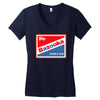 bazooka joe bubble gum logo ideal birthday present or gift Women's V-Neck T-Shirt