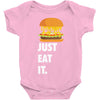 just eat it burger lover Baby Bodysuit