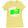 bomb has been planted Ladies Fitted T-Shirt