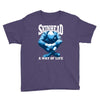 skinhead a way of life blue ideal birthday gift present. Youth Tee