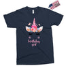 birthday unicorn family series birthday girl Exclusive T-shirt