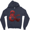 dungeons dragons Zipper Hoodie