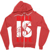 ball is life funny sports Zipper Hoodie