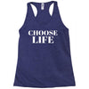 Choose Life Racerback Tank