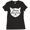 Crazy Cat Lady Ladies Fitted T-Shirt