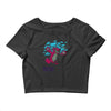 breaking bear Crop Top