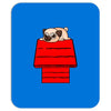 snoopy parody pug w Mousepad
