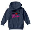 she is my bestie Youth Hoodie