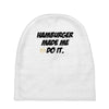 Hamburger Baby Beanies