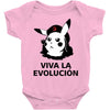 viva la evolucion Baby Onesie