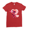 KISS ME PLEASE Ladies Fitted T-Shirt