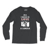 All i Need is Love A Camera Long Sleeve Shirts