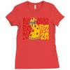 nobody owns pizza! Ladies Fitted T-Shirt