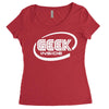 geek inside Women's Triblend Scoop T-shirt