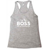 I&rsquo;m The Boss, When she's Not Around here &ndash; Funny Gift Ideas shirt Racerback Tank