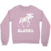Alaska Deer Rudolph Crewneck Sweatshirt