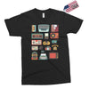 vintage electronic retro technology Exclusive T-shirt