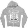 vintage made in 1966 perfectly aged a living legend Zipper Hoodie