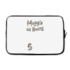 Muggle On Board Hunter Laptop sleeve