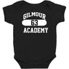gilmour academy   as worn by dave   pink floyd   mens music Baby Bodysuit