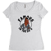famous in the 90's Women's Triblend Scoop T-shirt