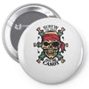 pirate zombie skull Pin-back button