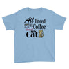 coffee cat Youth Tee