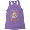 scary krampus Racerback Tank