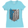 survey corps Ladies Fitted T-Shirt