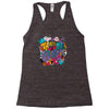 things might get weird Racerback Tank