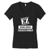 ez meme pubg winner winner chicken dinner Women's V-Neck T-Shirt