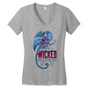 wicked Women's V-Neck T-Shirt