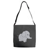 elephant cute Adjustable Strap Totes