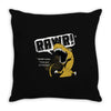 rawr means i love you Throw Pillow
