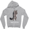 i woke up like this Zipper Hoodie
