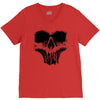 skull V-Neck Tee