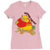 winnie le porc Ladies Fitted T-Shirt