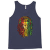 new! men's rasta vibe lion Tank Top