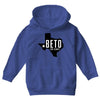 Beto For Senate Texas Map Youth Hoodie