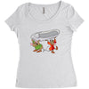 Jaq And Gus Cinderella Women's Triblend Scoop T-shirt