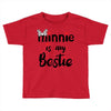 Minnie is my Bestie Toddler T-shirt